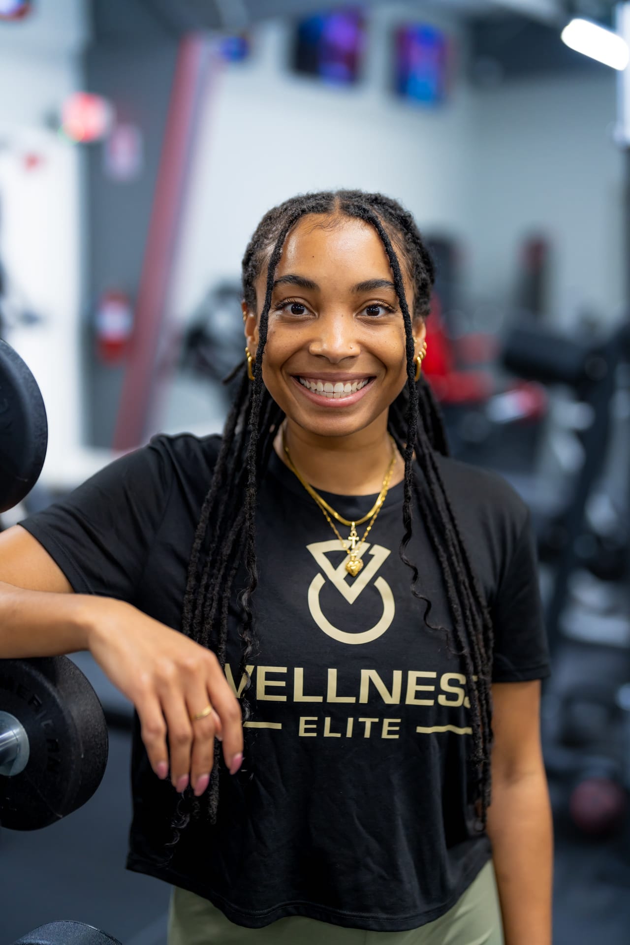 Wellness Elite Fitness strength floor in Friendswood, TX